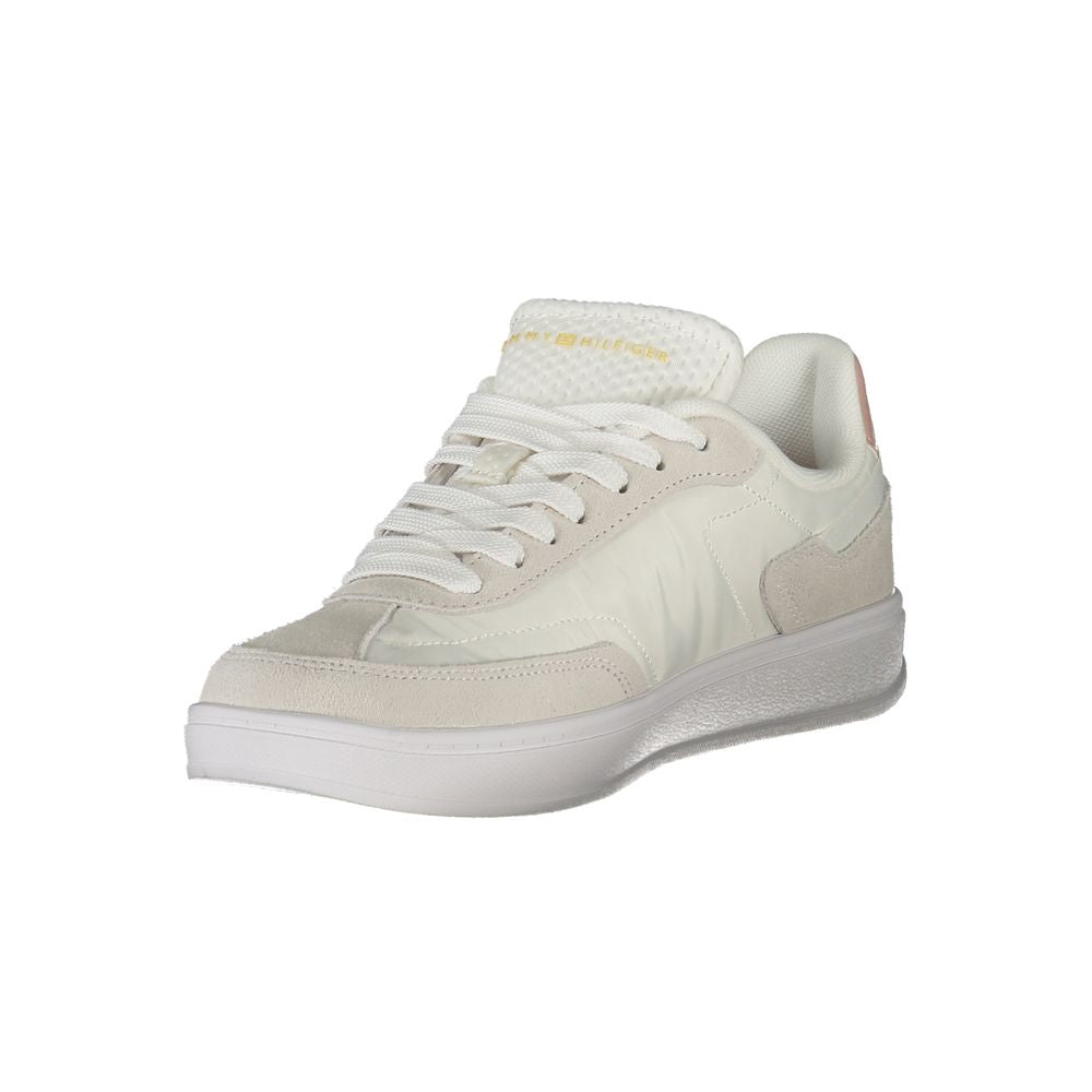 Baskets Tommy Hilfiger en polyuréthane blanc pour femme