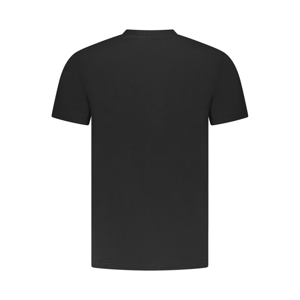 T-shirt en coton noir Cavalli Class pour homme