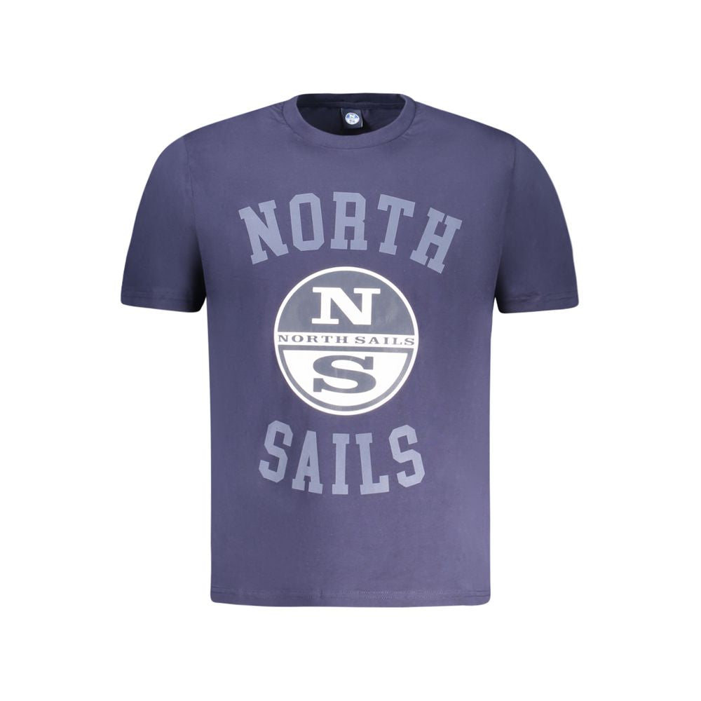 T-shirt North Sails bleu en coton pour homme