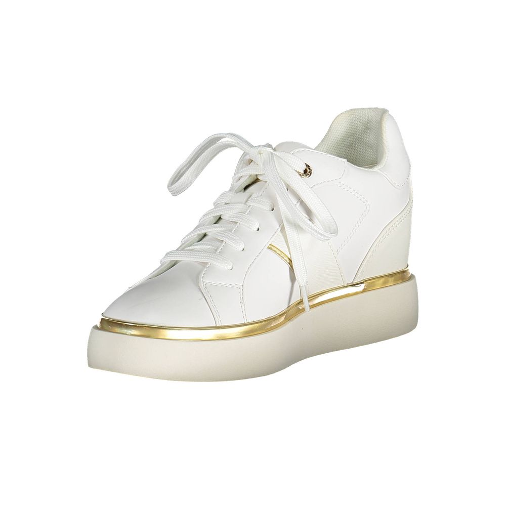 Baskets femme en polyester blanc U.S. POLO ASSN.