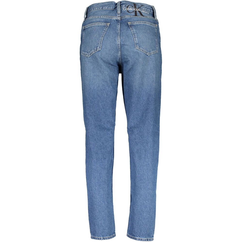 Jean femme en coton bleu Calvin Klein