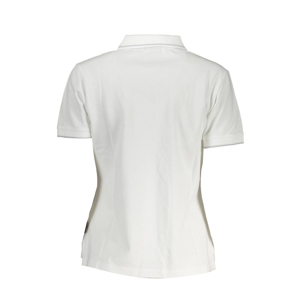 Polo Napapijri Bianco en coton pour femme