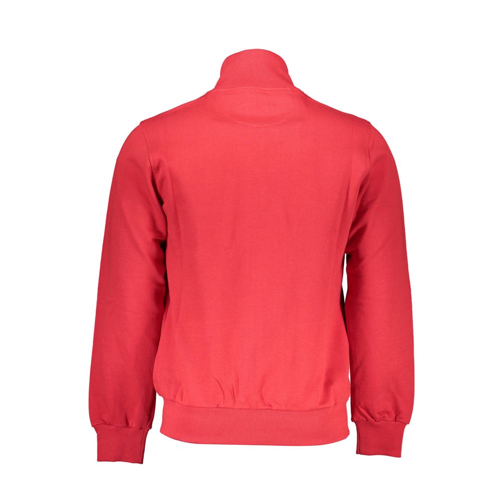 Sweat-shirt homme en coton La Martina Rosso