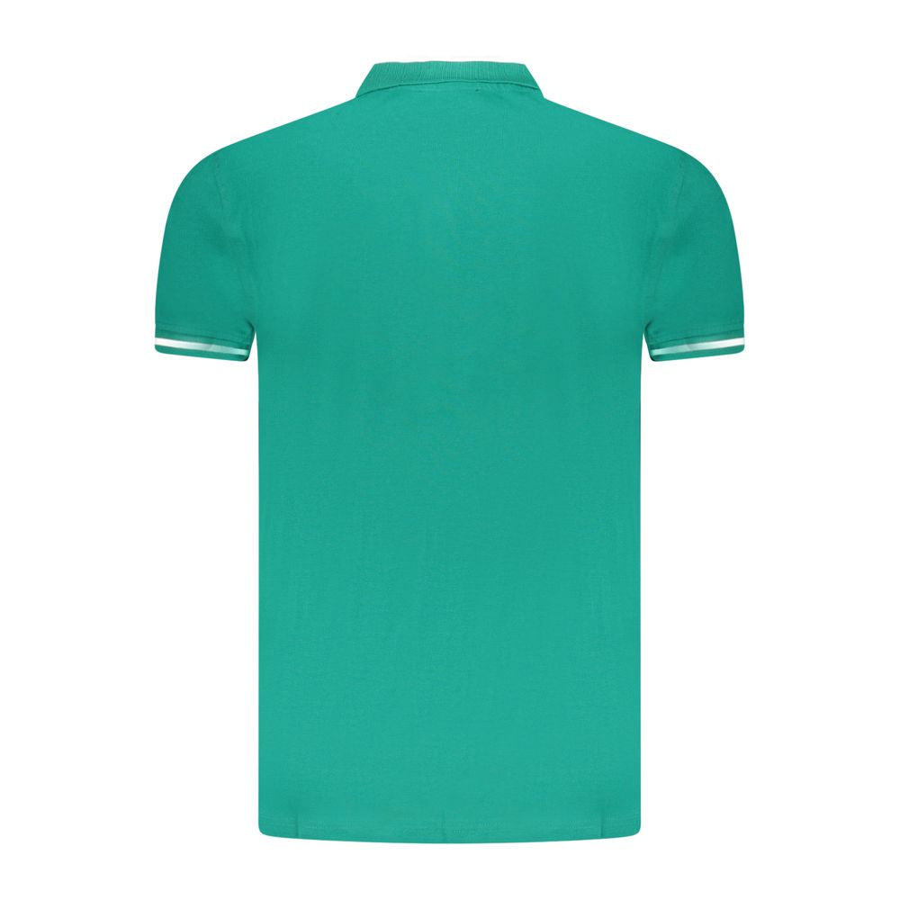 Cavalli Class Grünes Baumwoll-Herren-Polo