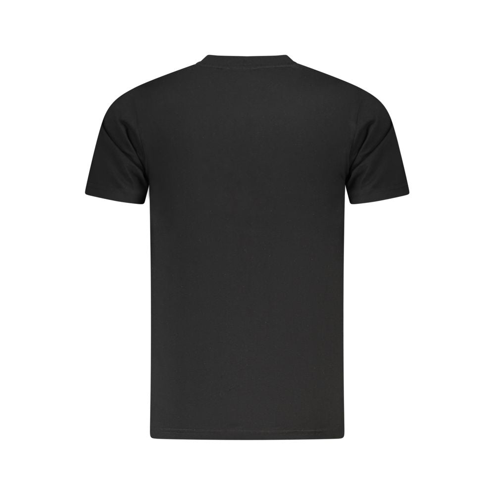 T-shirt en coton noir Cavalli Class pour homme