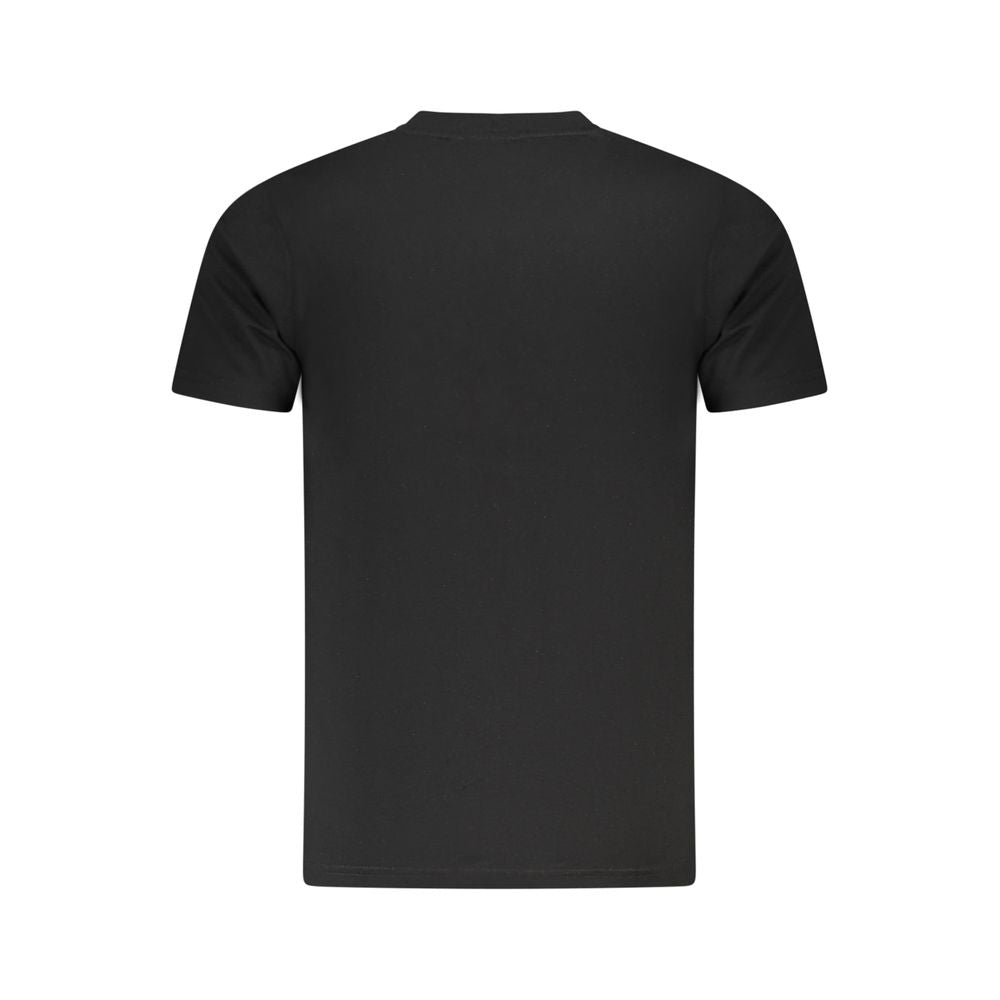 T-shirt Cavalli Class noir en coton pour homme
