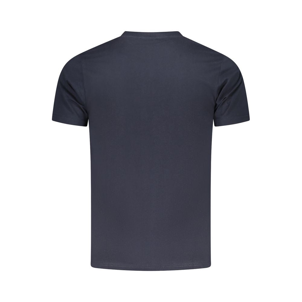 T-shirt homme Cavalli Class en coton bleu