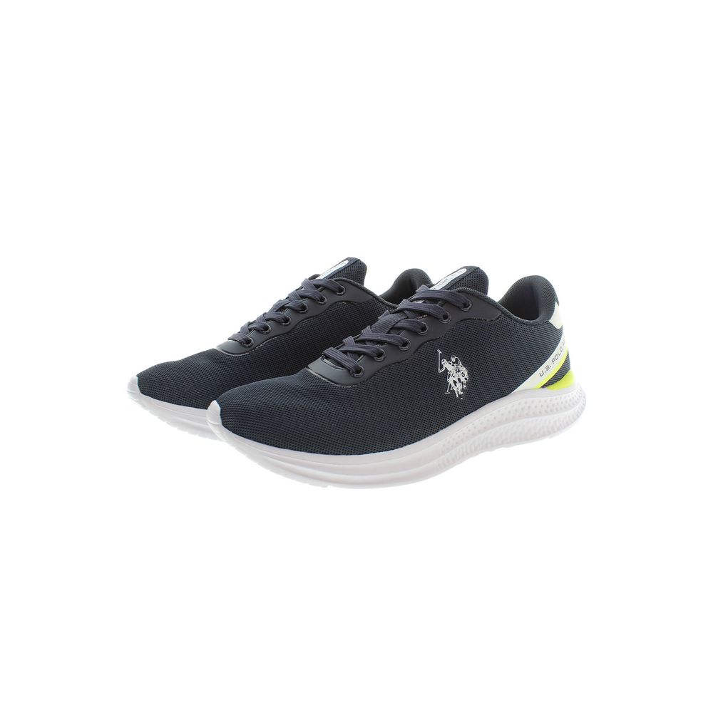 U.S. POLO ASSN. Baskets bleues en polyester pour homme