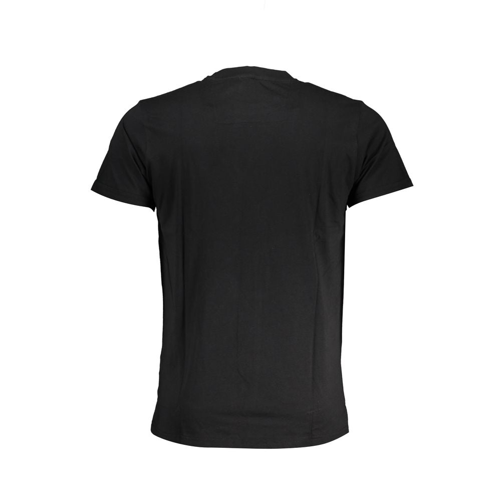 T-shirt en coton noir Cavalli Class pour homme