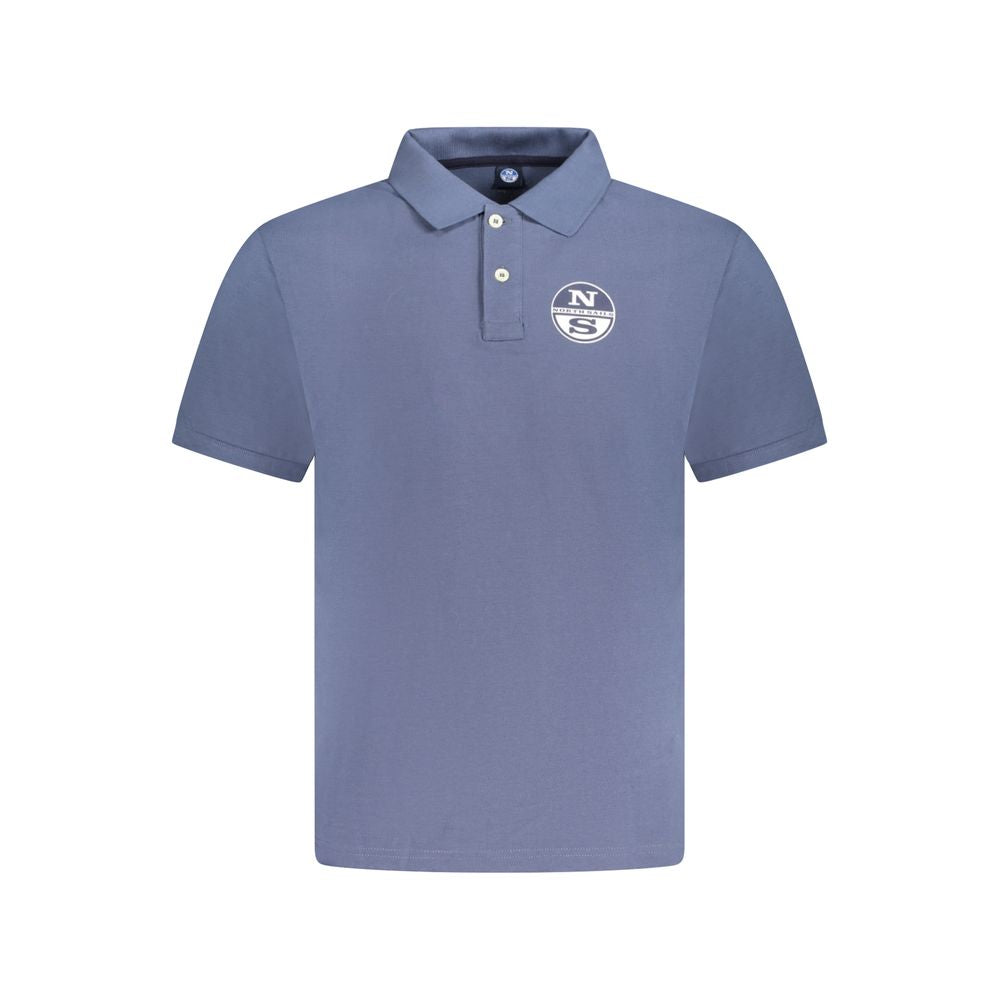 Polo homme North Sails en coton bleu