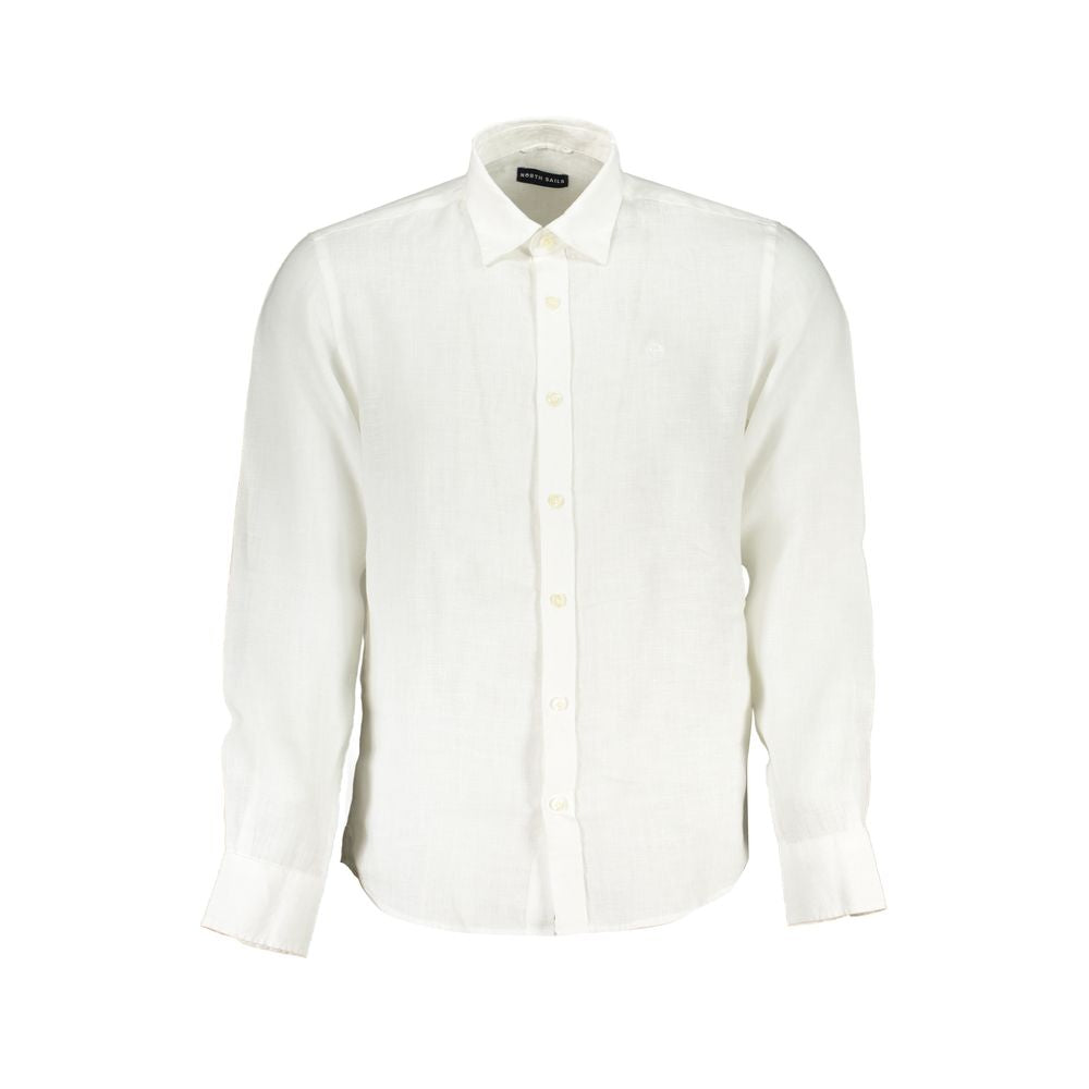 North Sails Bianco Lino Mens Shirt