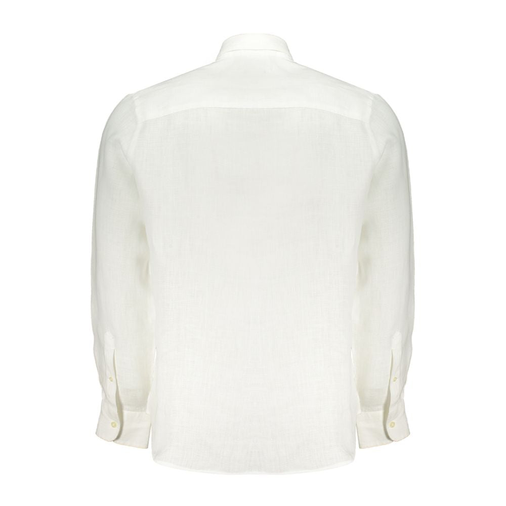 North Sails Bianco Lino Mens Shirt