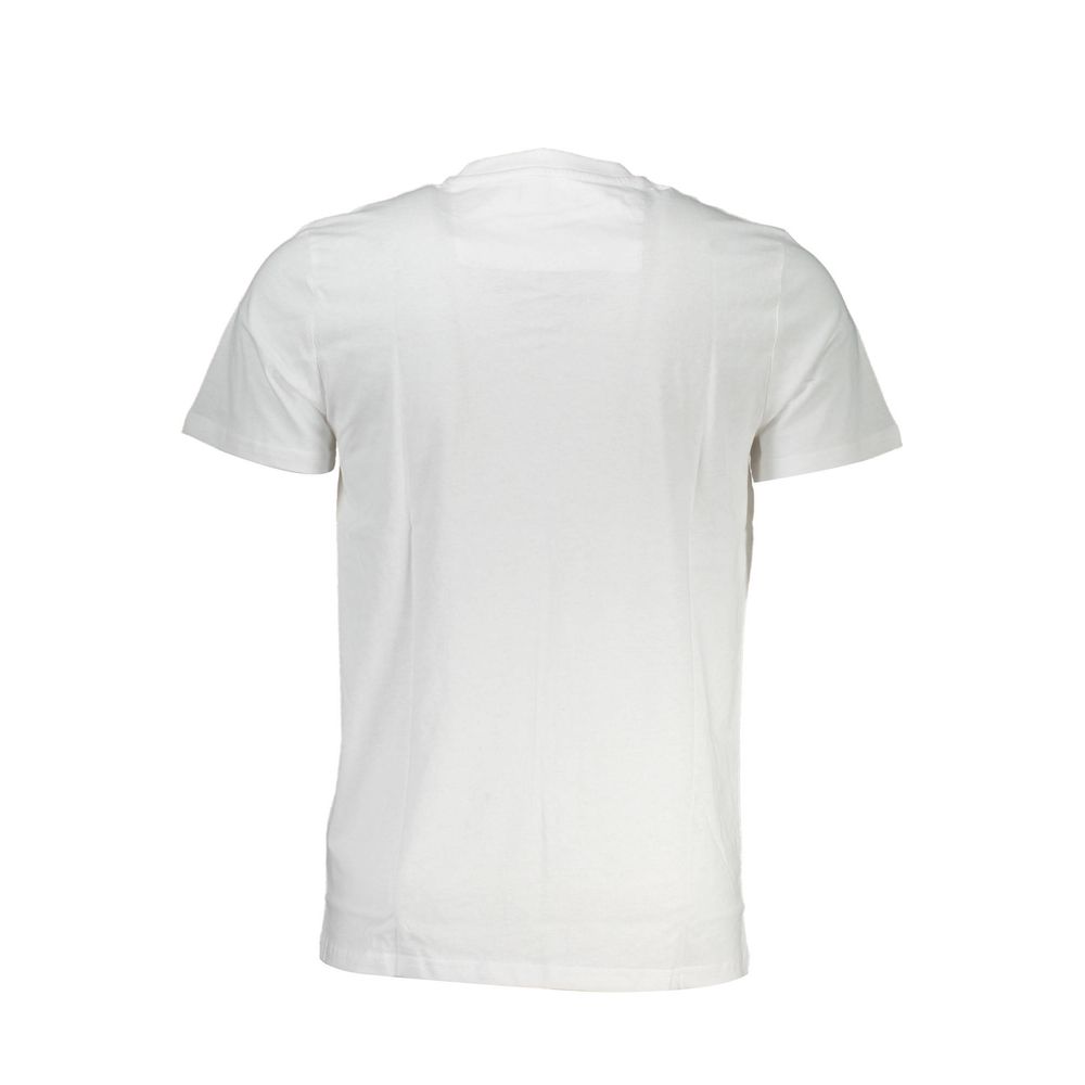 T-shirt homme en coton Cavalli Class blanc
