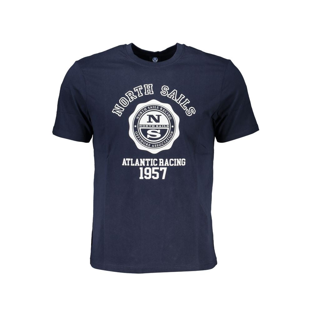 T-shirt North Sails bleu en coton pour homme
