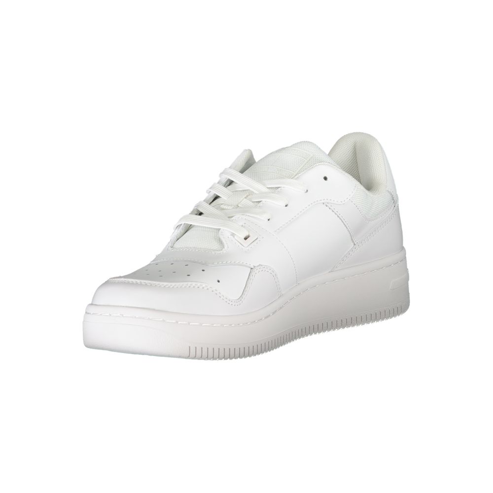 Tommy Hilfiger – Weiße Leder-Sneaker für Herren