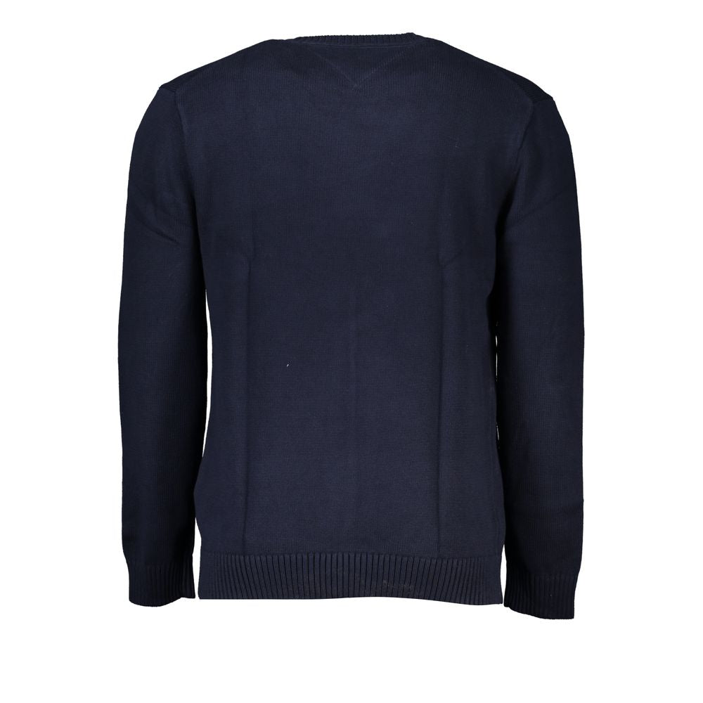 Tommy Hilfiger – Klassischer Pullover mit Rundhalsausschnitt in Blau