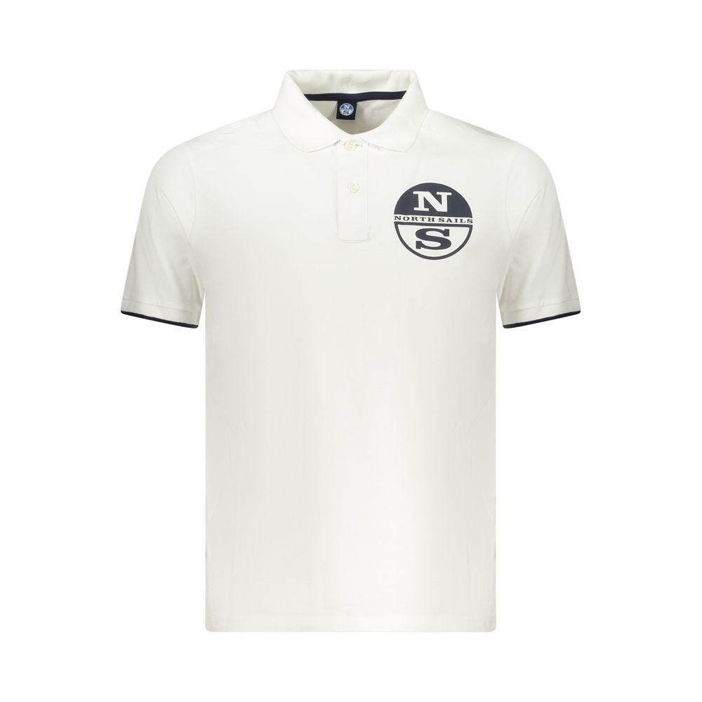 Polo Homme Coton Bianco North Sails