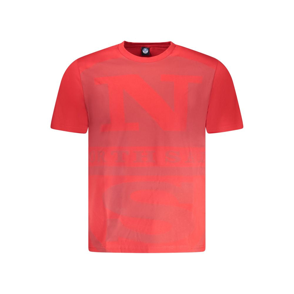 T-shirt rouge en coton pour homme North Sails