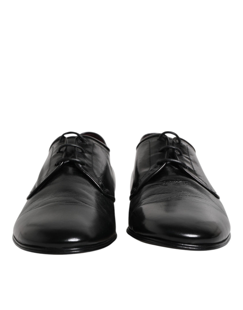 Chaussures habillées de cérémonie Dolce & Gabbana en cuir noir à lacets type Derby