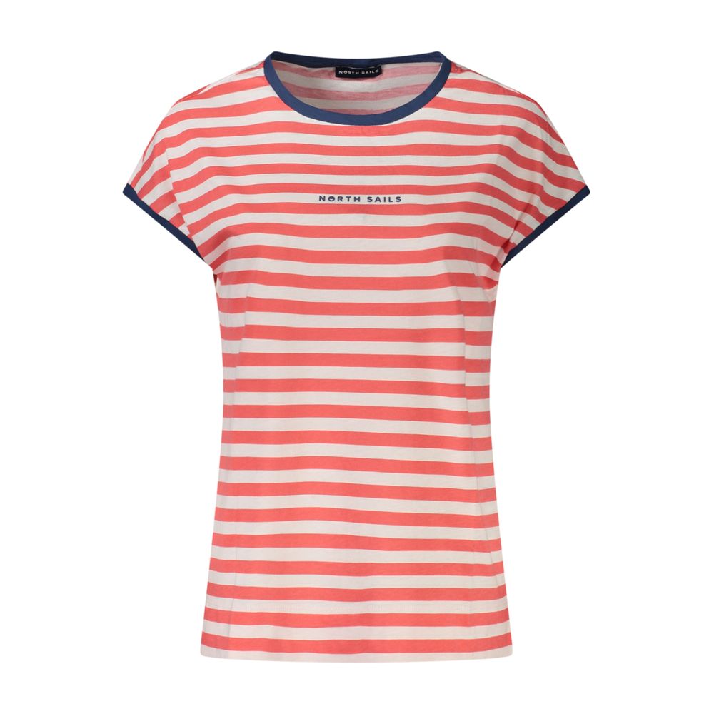 T-shirt en coton Rosso pour femme North Sails