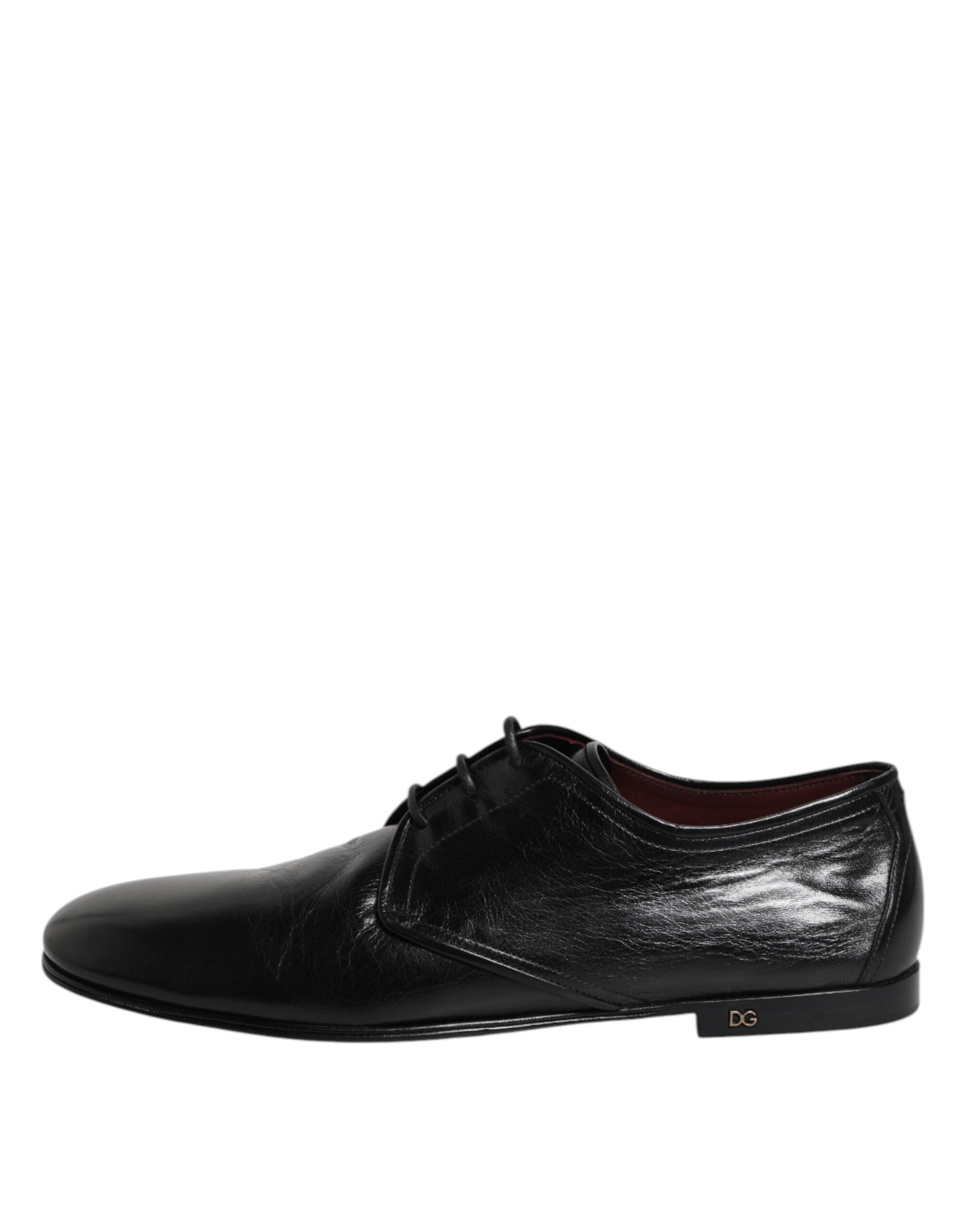 Chaussures habillées de cérémonie Dolce & Gabbana en cuir noir à lacets type Derby
