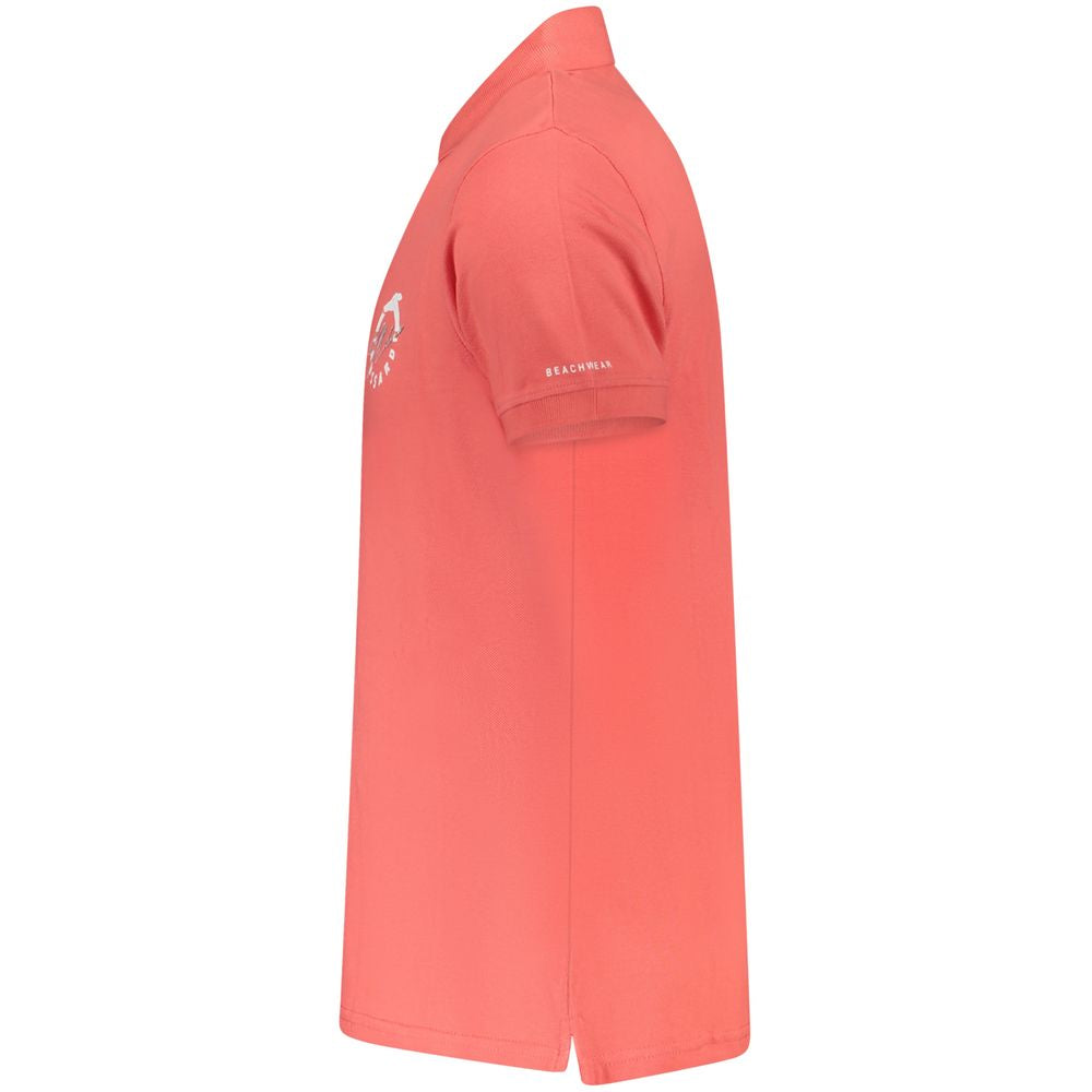 Polo homme en coton Trussardi Rosa