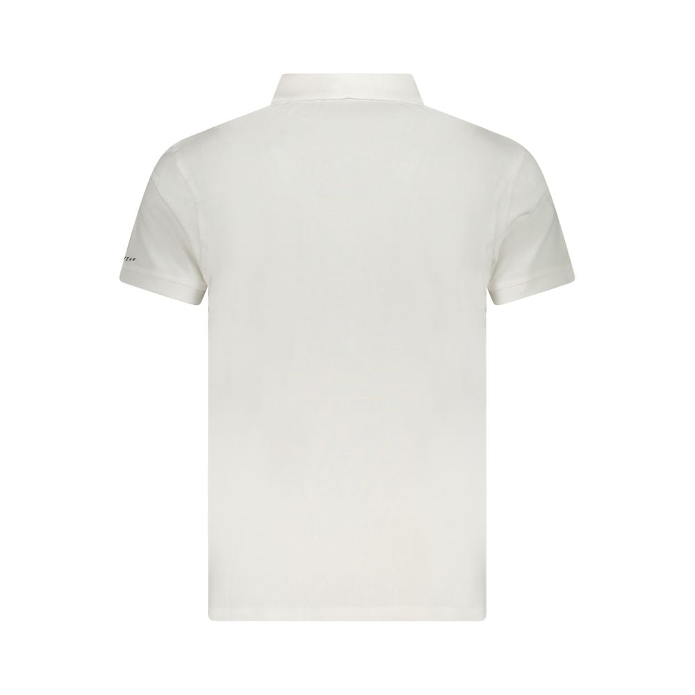 Polo Trussardi blanc en coton pour homme