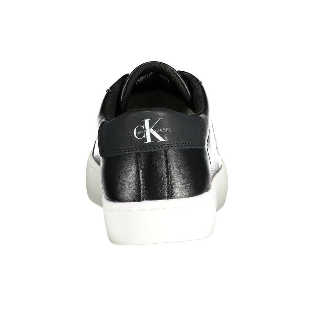 Calvin Klein Herren-Sneaker aus Polyester, Schwarz