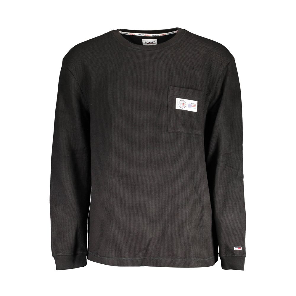 Pull homme Tommy Hilfiger en coton noir