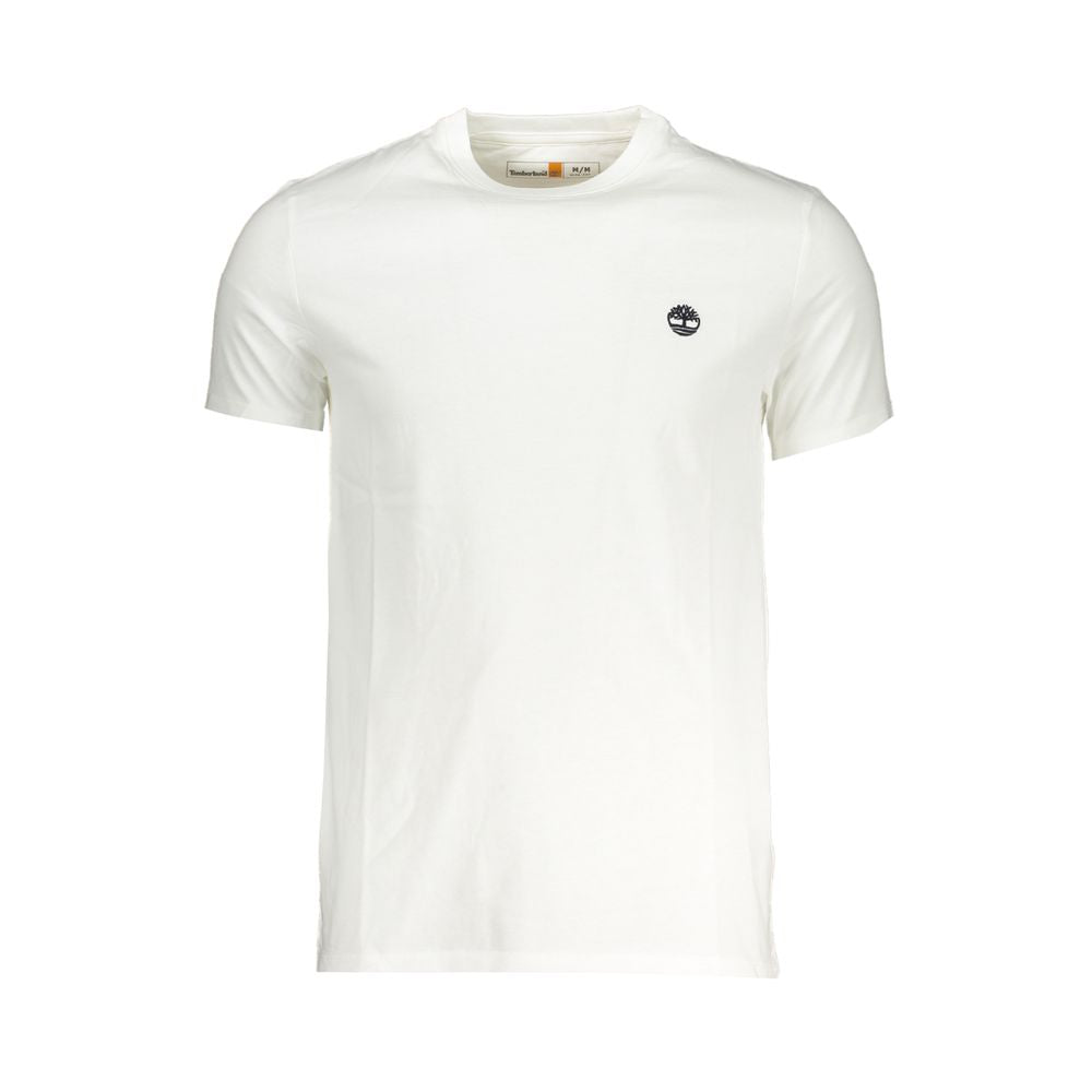T-shirt en coton Timberland Bianco pour homme