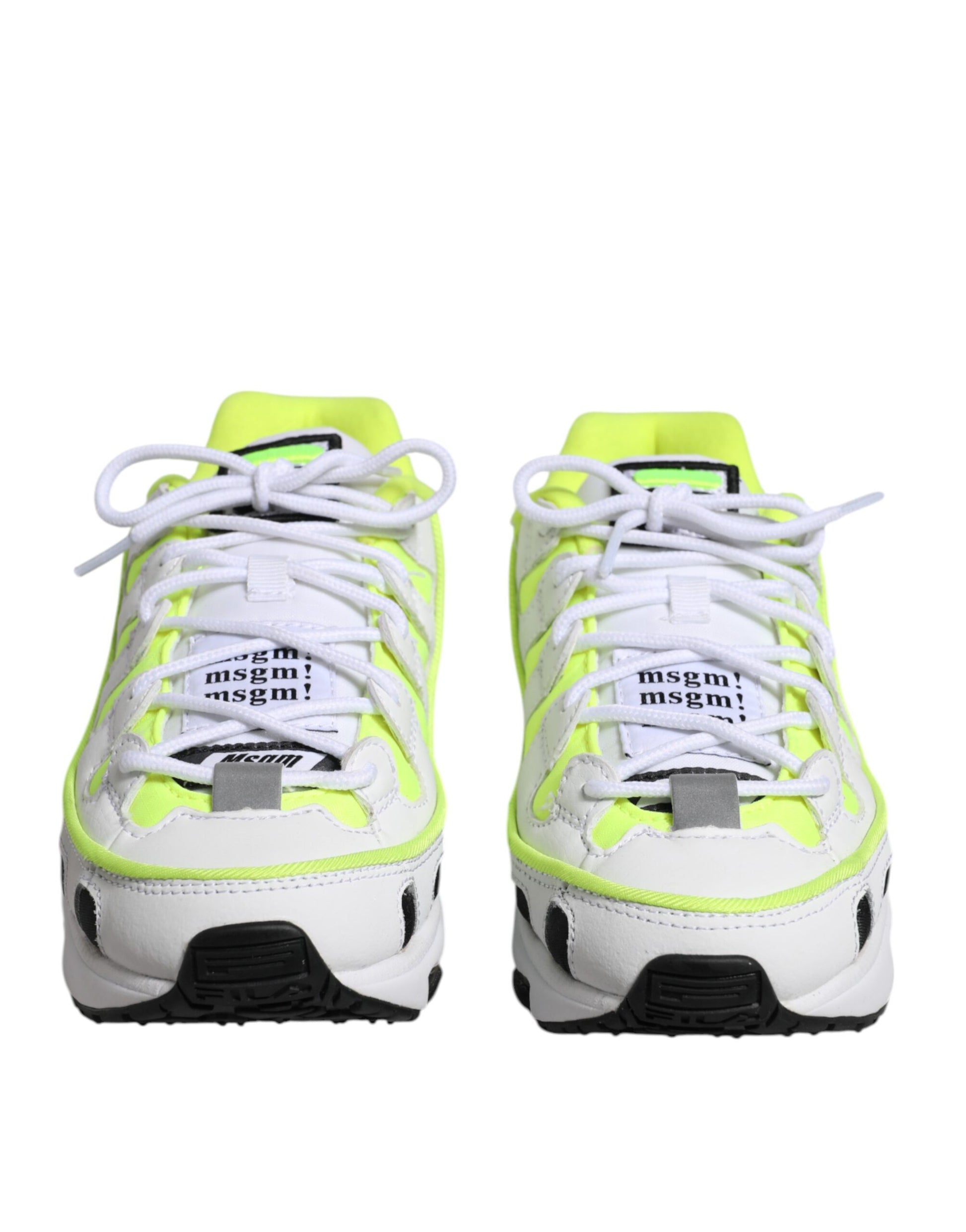 MSGM Mehrfarbige Low-Top-Turnschuhe mit Schnürung