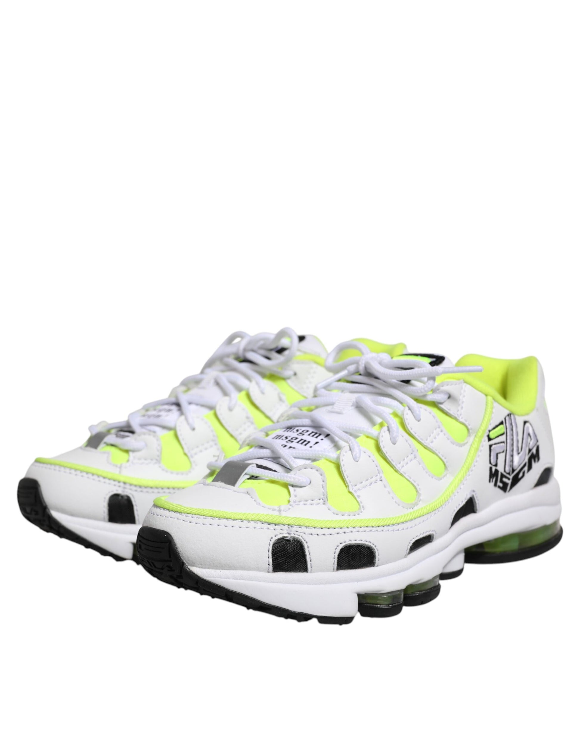 MSGM Mehrfarbige Low-Top-Turnschuhe mit Schnürung