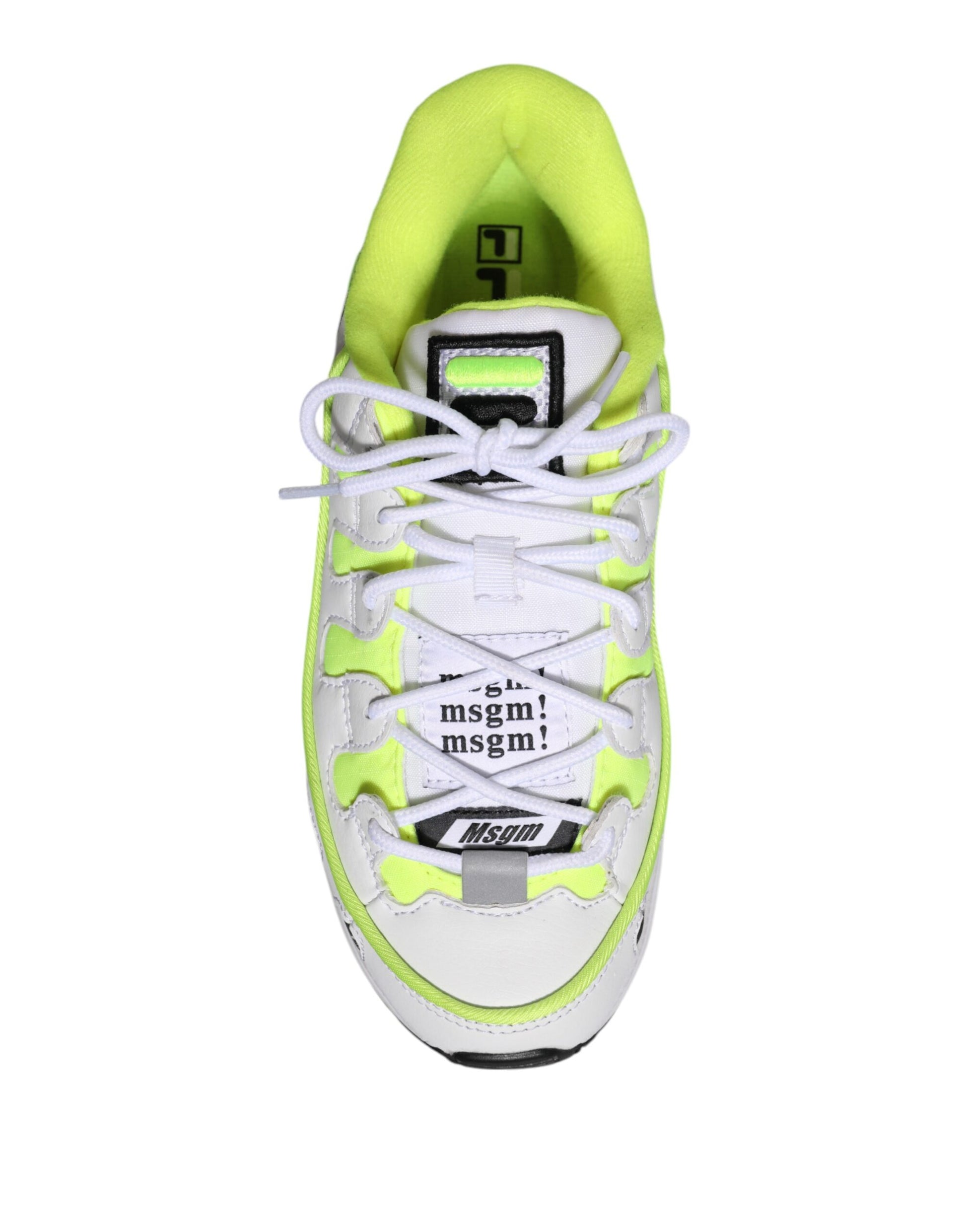 MSGM Mehrfarbige Low-Top-Turnschuhe mit Schnürung
