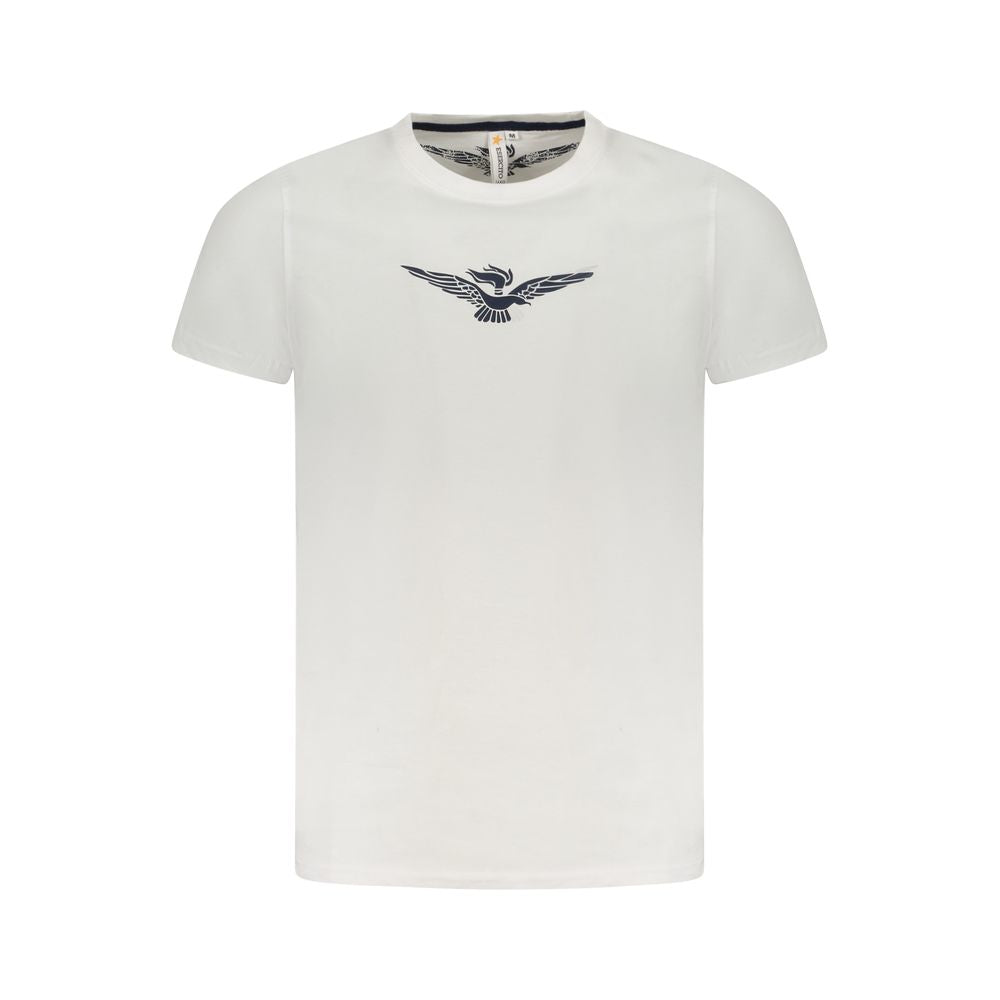 T-shirt blanc en coton pour homme Accademia Militare