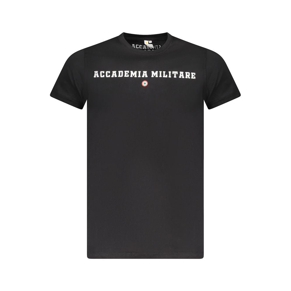 T-shirt homme Accademia Militare en coton noir