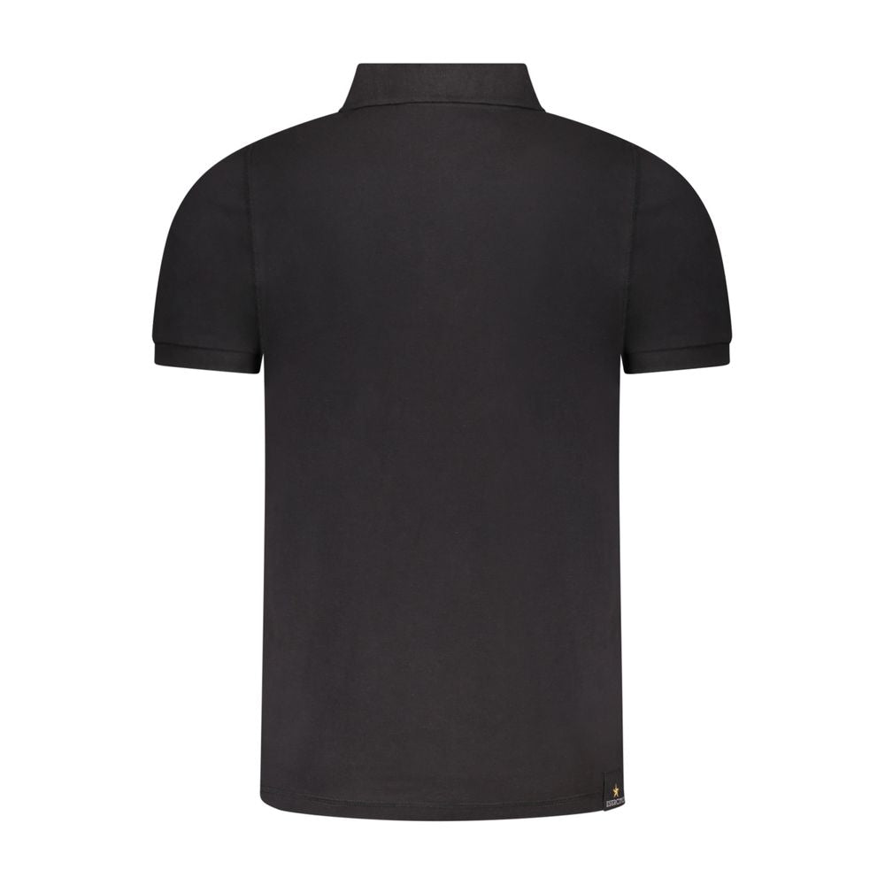 Polo Homme Coton Noir Accademia Militare