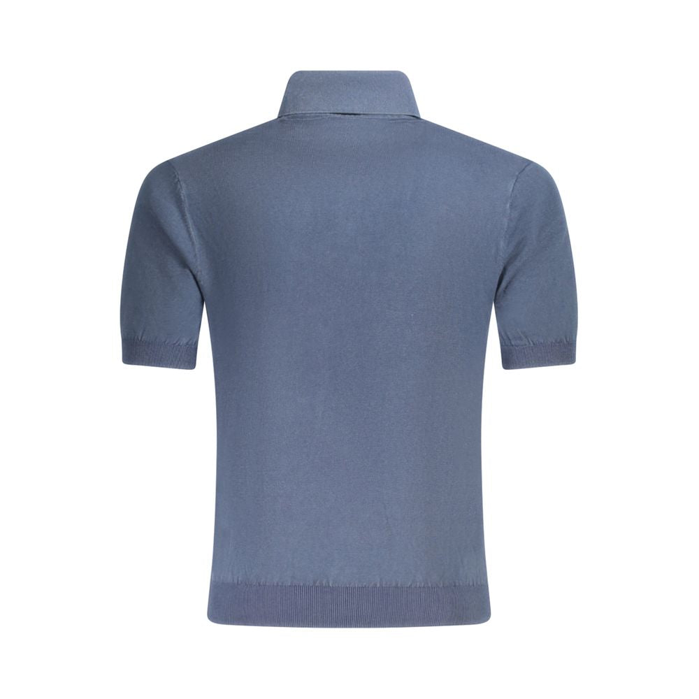 Polo homme Guess en coton bleu