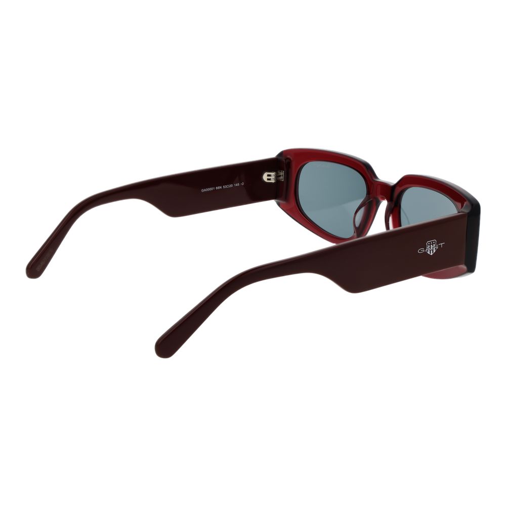 Gant Lunettes de soleil en acétate bordeaux
