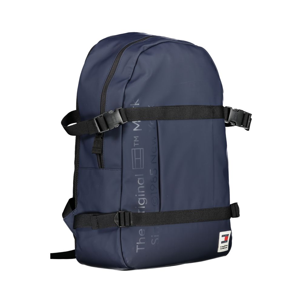 Tommy Hilfiger Sac à dos en polyuréthane bleu pour homme
