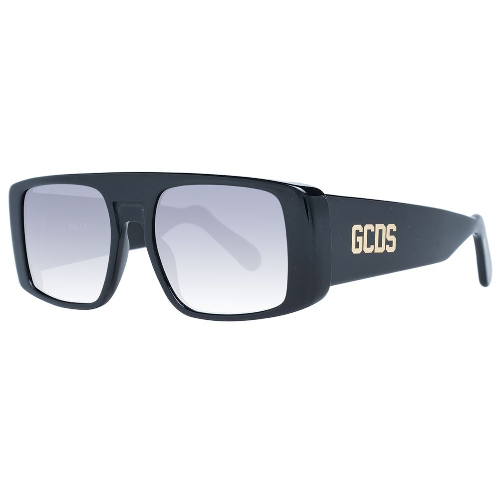 GCDS Black Unisex Sunglass