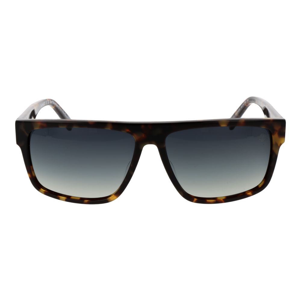 Lunettes de soleil Timberland en acétate marron