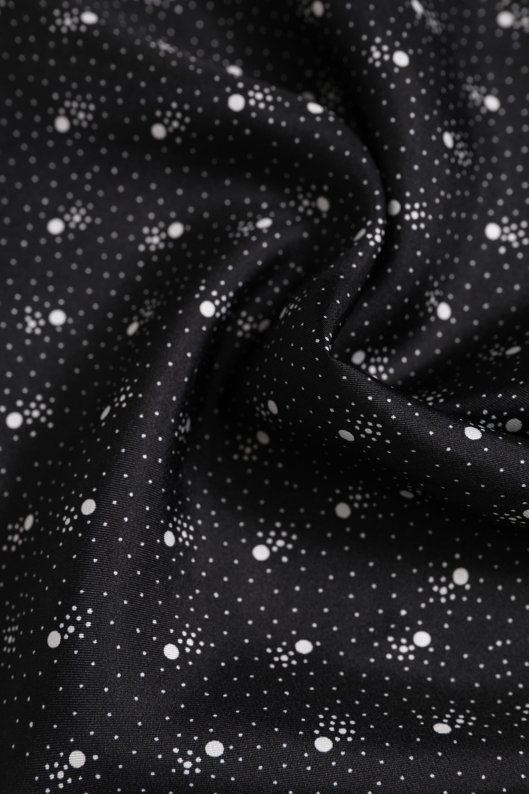 Foulard carré Dolce & Gabbana imprimé noir et blanc pour homme