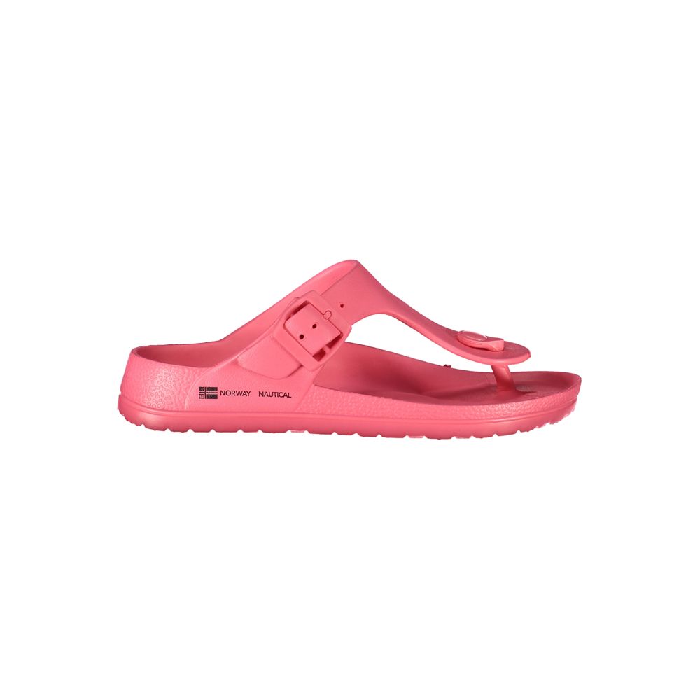 Norvège 1963 Rosa Plastica Femme Chaussure d'Intérieur