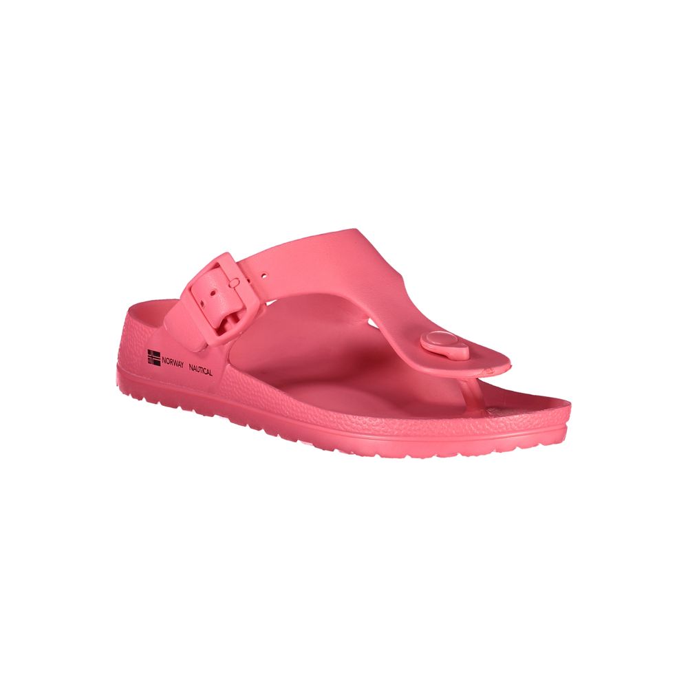 Norvège 1963 Rosa Plastica Femme Chaussure d'Intérieur