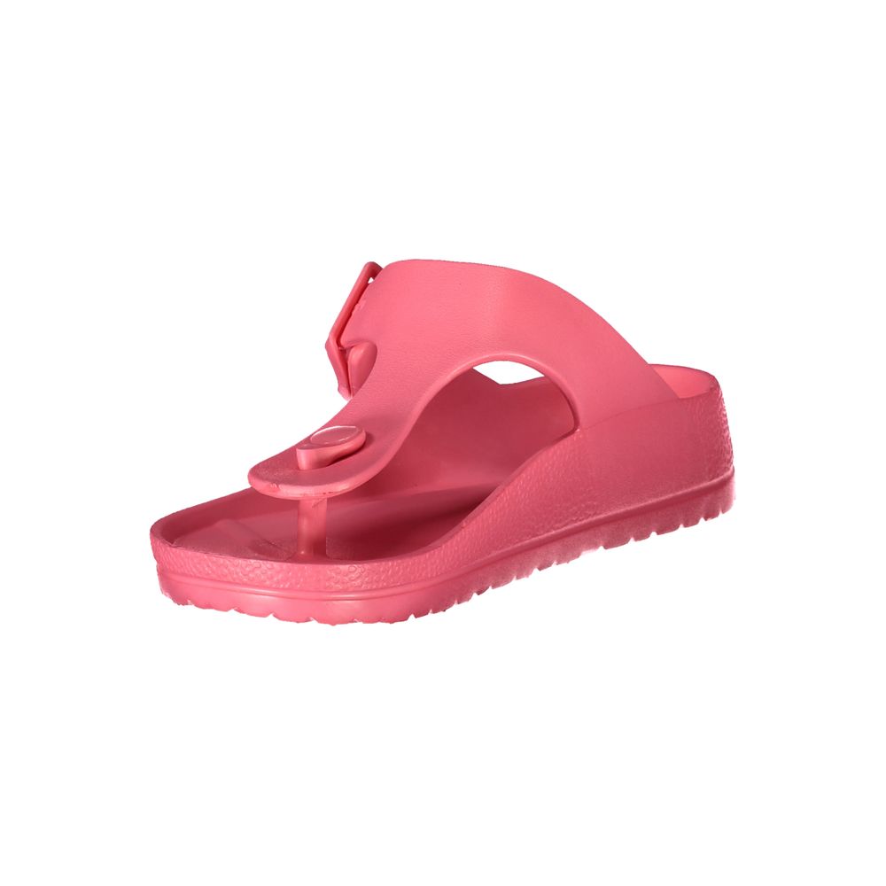 Norvège 1963 Rosa Plastica Femme Chaussure d'Intérieur