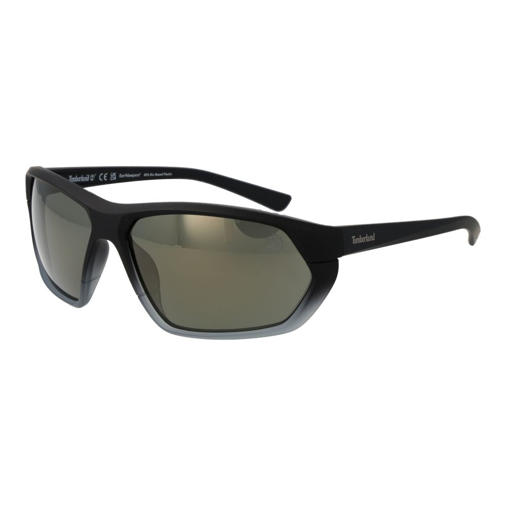 Lunettes de soleil en plastique noir Timberland