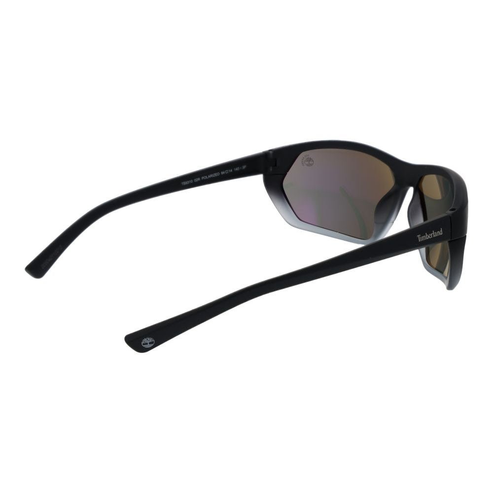 Lunettes de soleil en plastique noir Timberland