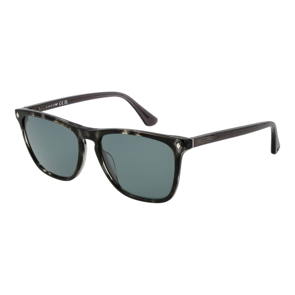 Web Schwarze Herren Sonnenbrille