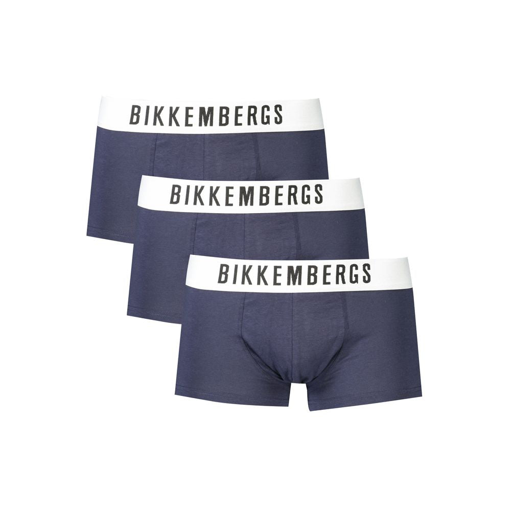Boxer pour homme Bikkembergs en polyester bleu