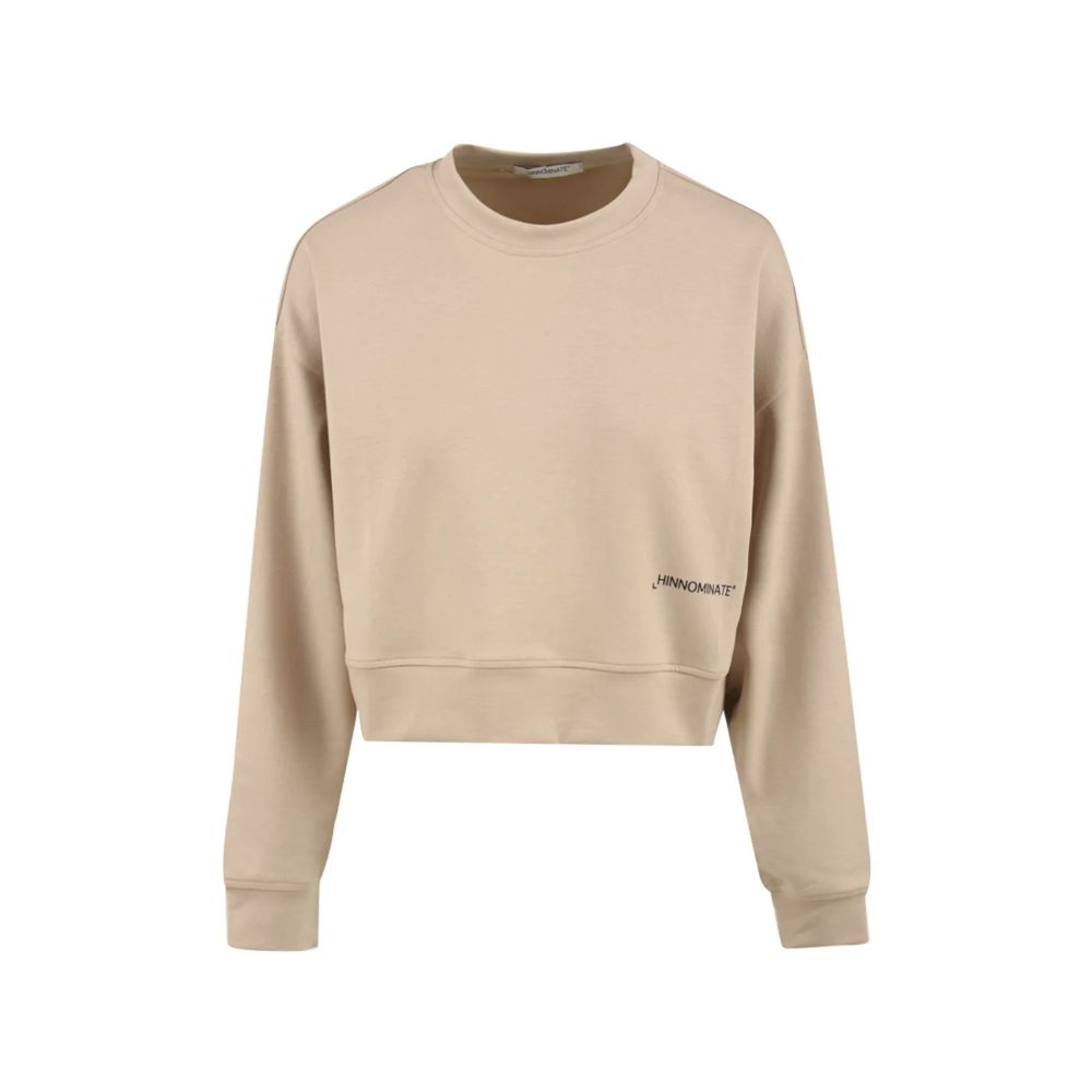 Hinnominate Beige Polyester Pullover